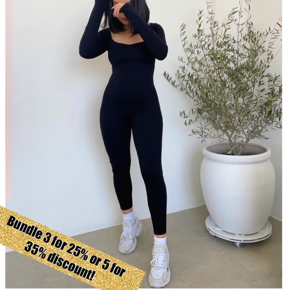 Black jumpsuit